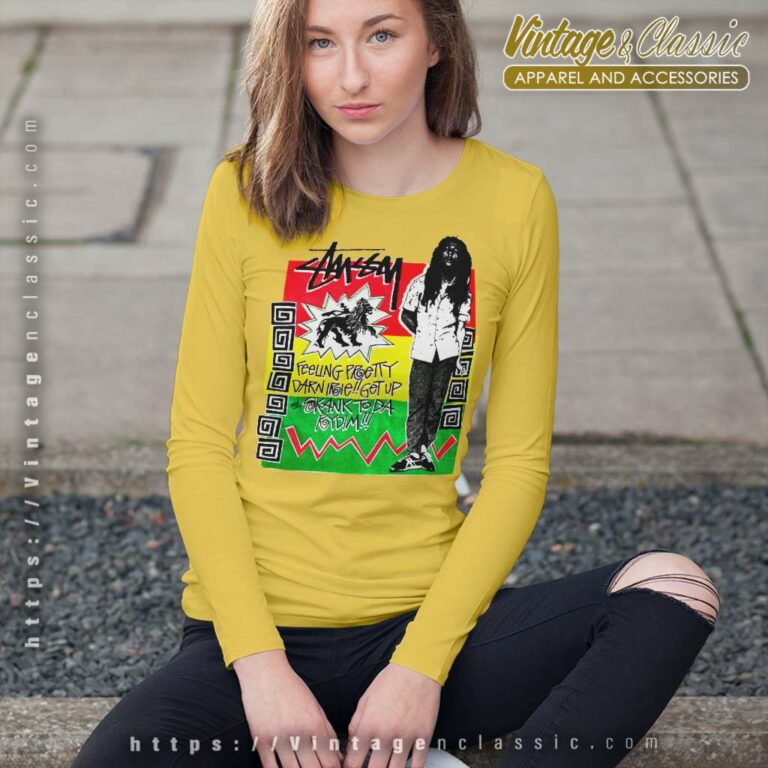 Vintage Stussy Bob Marley Long Sleeve Tee Vintage Stussy Bob Marley Long Sleeve Tee
