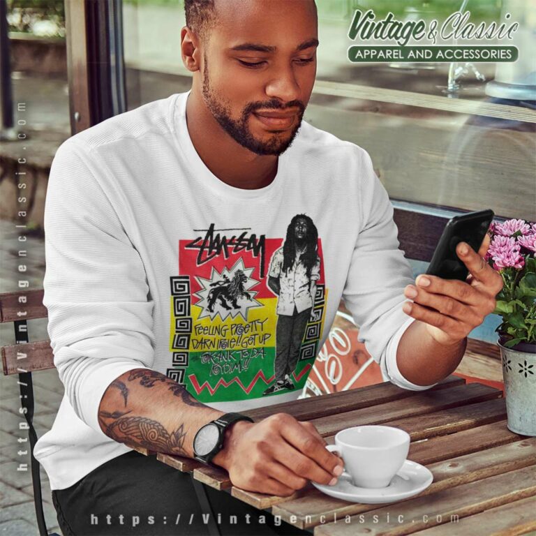 Vintage Stussy Bob Marley Sweatshirt Vintage Stussy Bob Marley Sweatshirt