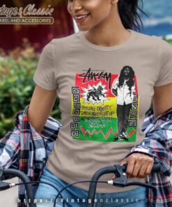 Vintage Stussy Bob Marley Women TShirt
