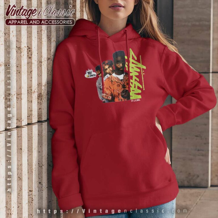 Vintage Stussy De La Soul Yo Mtv Raps Hoodie Vintage Stussy De La Soul Yo Mtv Raps Hoodie