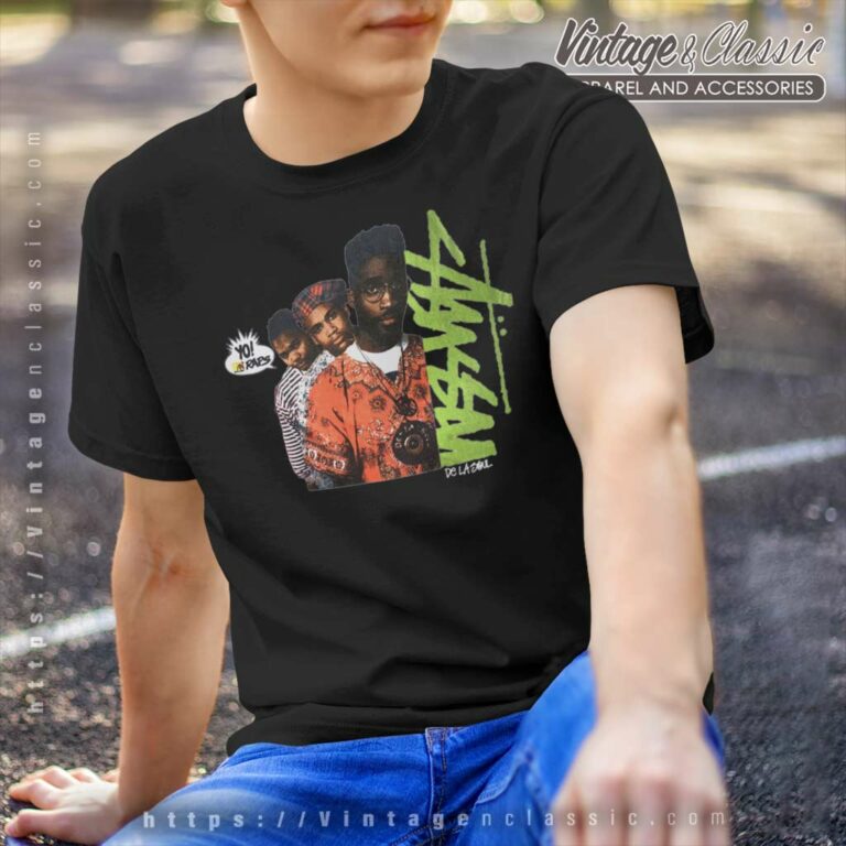 Vintage Stussy De La Soul Yo Mtv Raps T Shirt Vintage Stussy De La Soul Yo Mtv Raps T Shirt