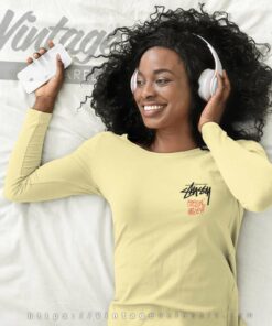 Vintage Stussy Feelin Irie Rasta Lion Tribe Of Judah Shirt 4 Vintage Stussy Feelin Irie Rasta Lion Tribe Of Judah Long Sleeve Tee