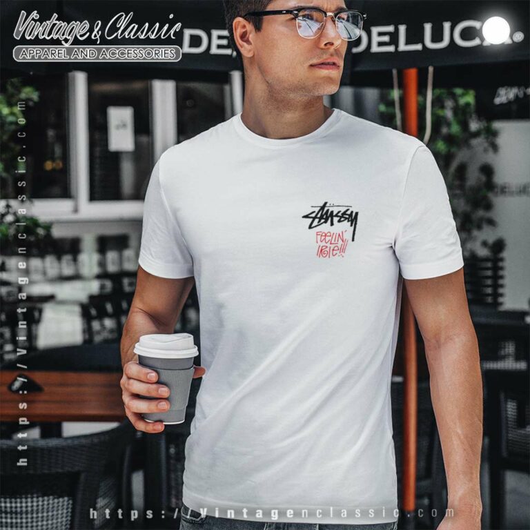 Vintage Stussy Feelin Irie Rasta Lion Tribe Of Judah T Shirt Vintage Stussy Feelin Irie Rasta Lion Tribe Of Judah T Shirt