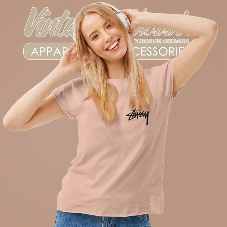 Vintage Stussy Fire Dragon Logo Women TShirt Vintage Stussy Fire Dragon Logo Women TShirt