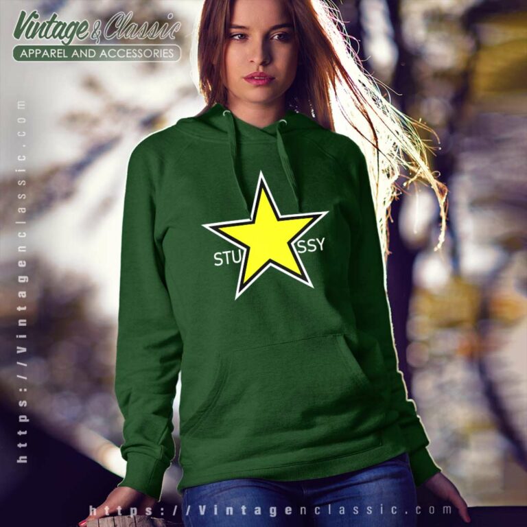 Vintage Stussy Star Graphic Hoodie Vintage Stussy Star Graphic Hoodie