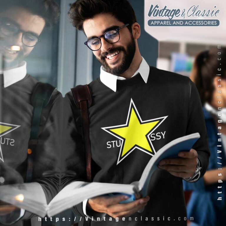 Vintage Stussy Star Graphic Sweatshirt Vintage Stussy Star Graphic Sweatshirt