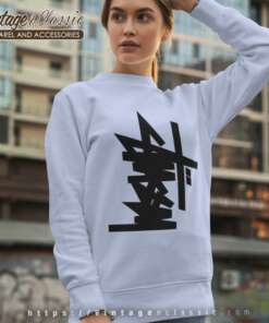 Vintage Stussy Vertical Big Logo Sweatshirt 1