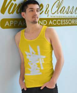 Vintage Stussy Vertical Big Logo Tank Top Racerback 1