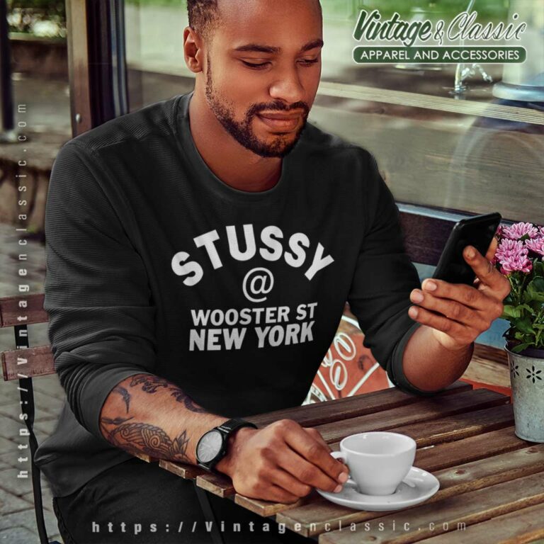 Vintage Stussy Wooster St New York Sweatshirt Vintage Stussy Wooster St New York Sweatshirt