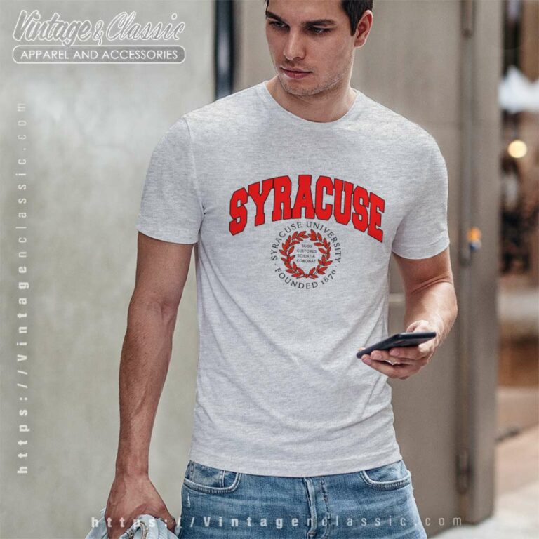 Vintage Syracuse Seal T Shirt Vintage Syracuse Seal T Shirt