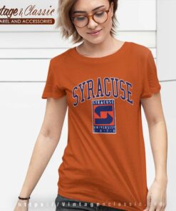 Vintage Syracuse University Orange Shirt 6 Vintage Syracuse University Orange Women TShirt