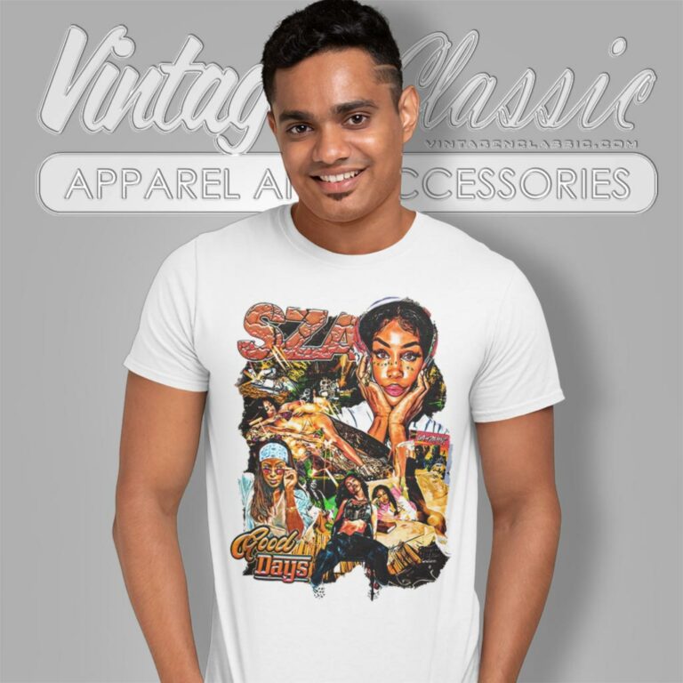 Vintage Sza Good Days Design T Shirt Vintage Sza Good Days Design T Shirt