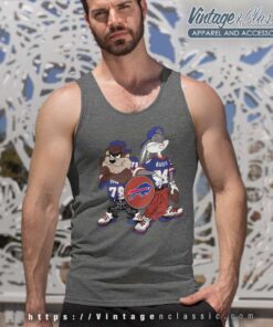 Vintage Taz Bugs Bunny Kris Kross Buffalo Bills Tank Top Racerback
