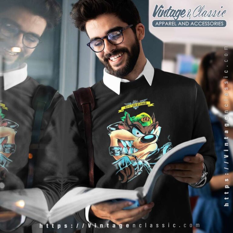 Vintage Taz Looney Tunes Misunderstood Sweatshirt Vintage Taz Looney Tunes Misunderstood Sweatshirt