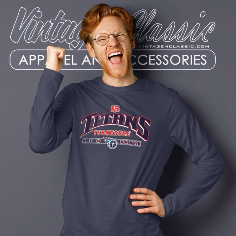 Vintage Tennessee Titans Football Long Sleeve Tee Vintage Tennessee Titans Football Long Sleeve Tee