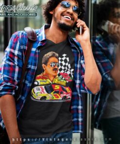 Vintage Terry Labonte 5 Nascar Racing V Neck TShirt