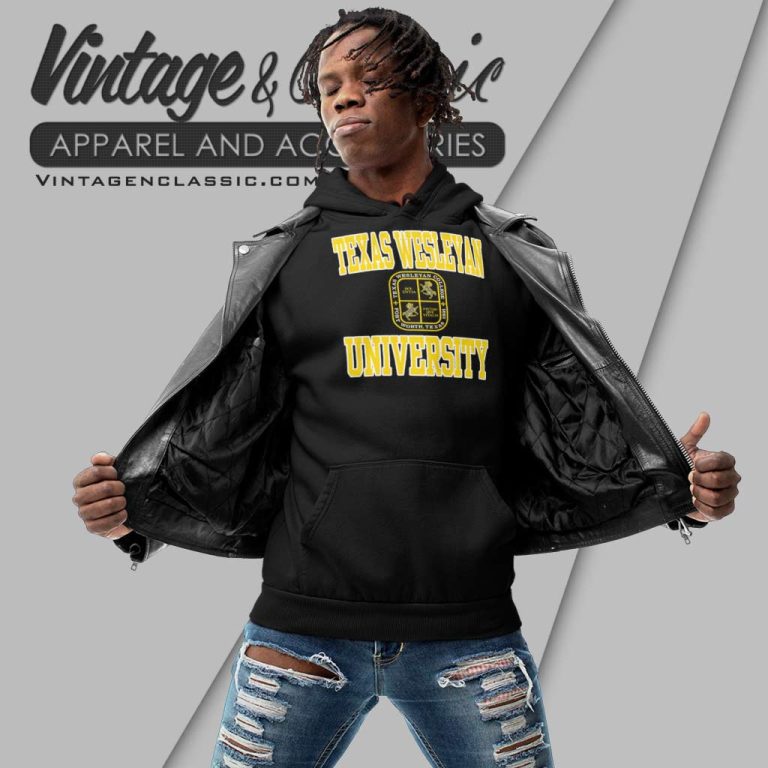 Vintage Texas Wesleyan University Hoodie Vintage Texas Wesleyan University Hoodie