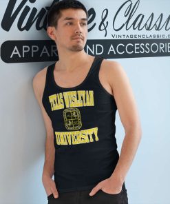Vintage Texas Wesleyan University Shirt 4 Vintage Texas Wesleyan University Tank Top Racerback