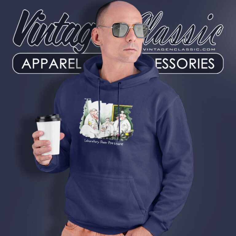 Vintage The Far Side Gary Larson Laboratory Peer Pressure Hoodie Vintage The Far Side Gary Larson Laboratory Peer Pressure Hoodie