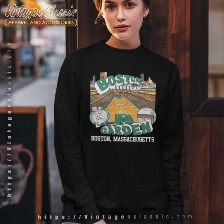Vintage The Garden Boston Celtics Sweatshirt Vintage The Garden Boston Celtics Sweatshirt