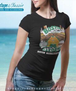 Vintage The Garden Boston Celtics Women TShirt