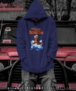 Vintage The Land Before Time 80s Film Dinosaur Hoodie