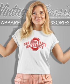 Vintage The Ohio State University Women T Shirt
