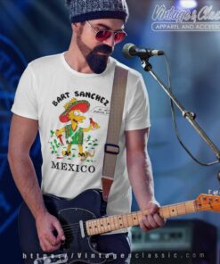 Vintage The Simpsons Bart Sanchez Mexico T Shirt 1