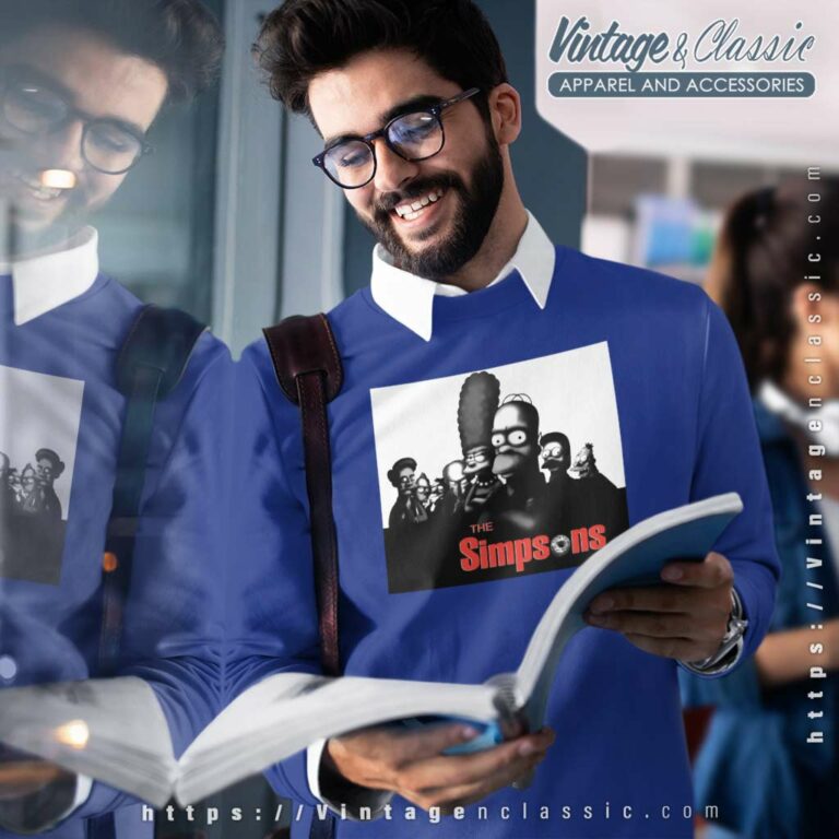 Vintage The Simpsons X Sopranos Sweatshirt Vintage The Simpsons X Sopranos Sweatshirt