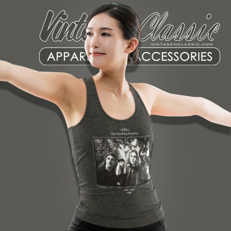 Vintage The Smashing Pumpkins 1988 2000 Tank Top Racerback Vintage The Smashing Pumpkins 1988 2000 Tank Top Racerback