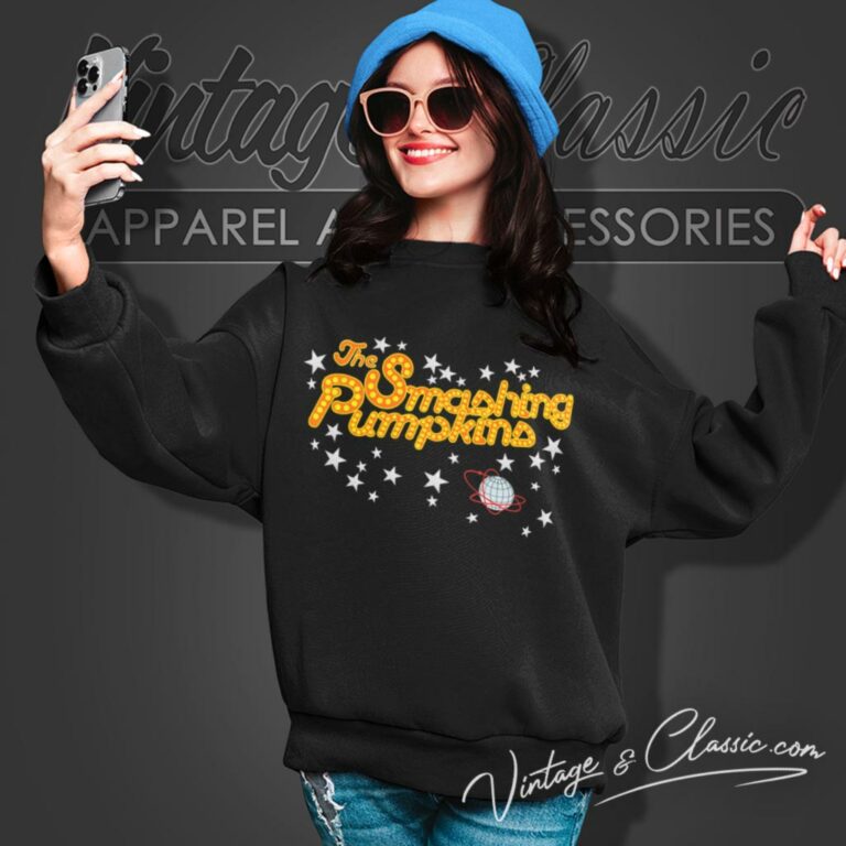 Vintage The Smashing Pumpkins Disco Graphic Sweatshirt Vintage The Smashing Pumpkins Disco Graphic Sweatshirt