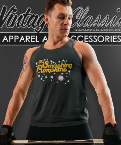 Vintage The Smashing Pumpkins Disco Graphic Tank Top Racerback