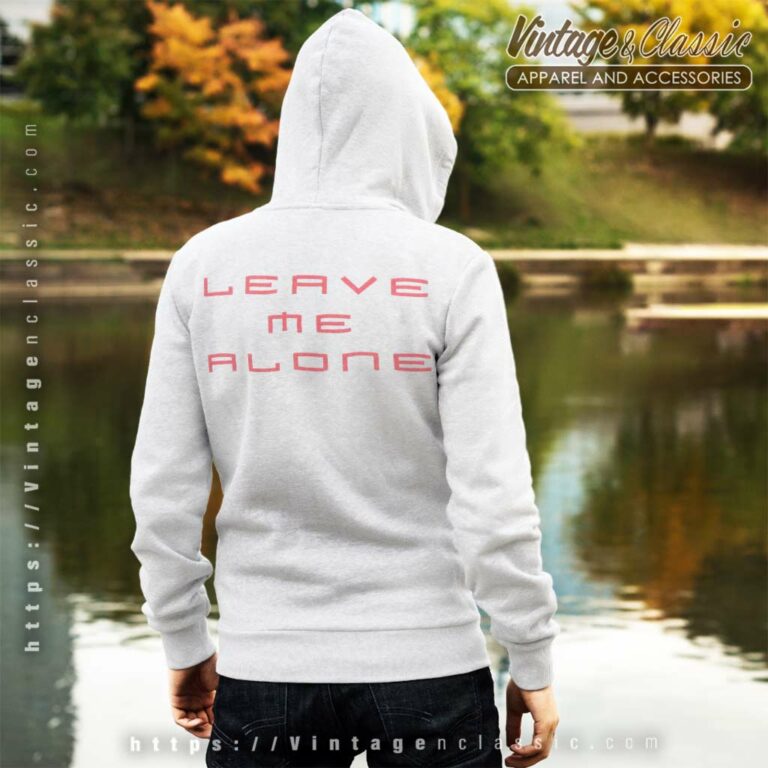 Vintage The Smashing Pumpkins Leave Me Alone Hoodie Back Side Vintage The Smashing Pumpkins Leave Me Alone Hoodie Back Side