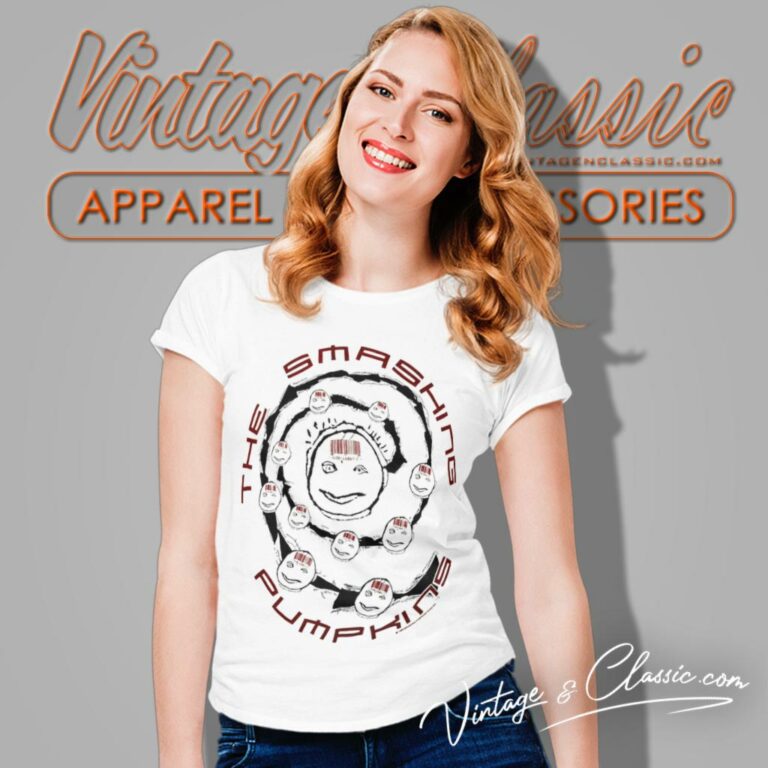 Vintage The Smashing Pumpkins Leave Me Alone Women T Shirt Vintage The Smashing Pumpkins Leave Me Alone Women T Shirt