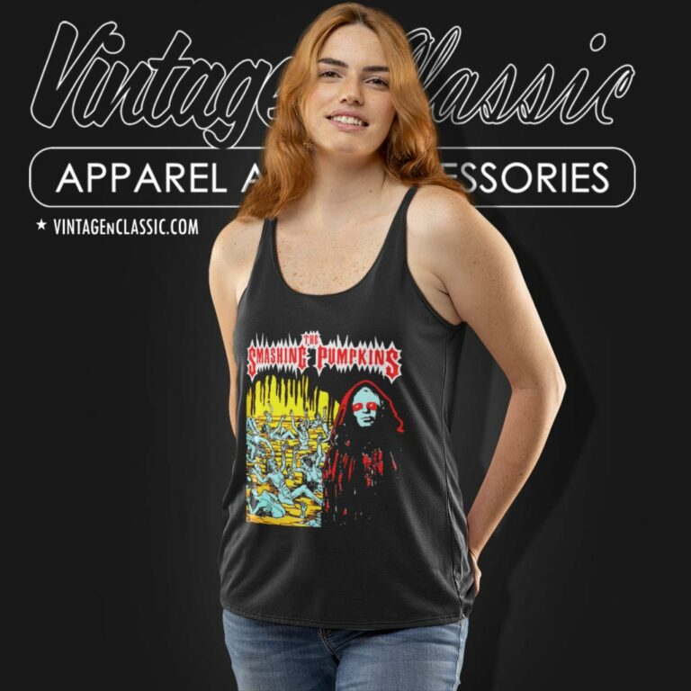 Vintage The Smashing Pumpkins The Arising Tour Tank Top Racerback Vintage The Smashing Pumpkins The Arising Tour Tank Top Racerback