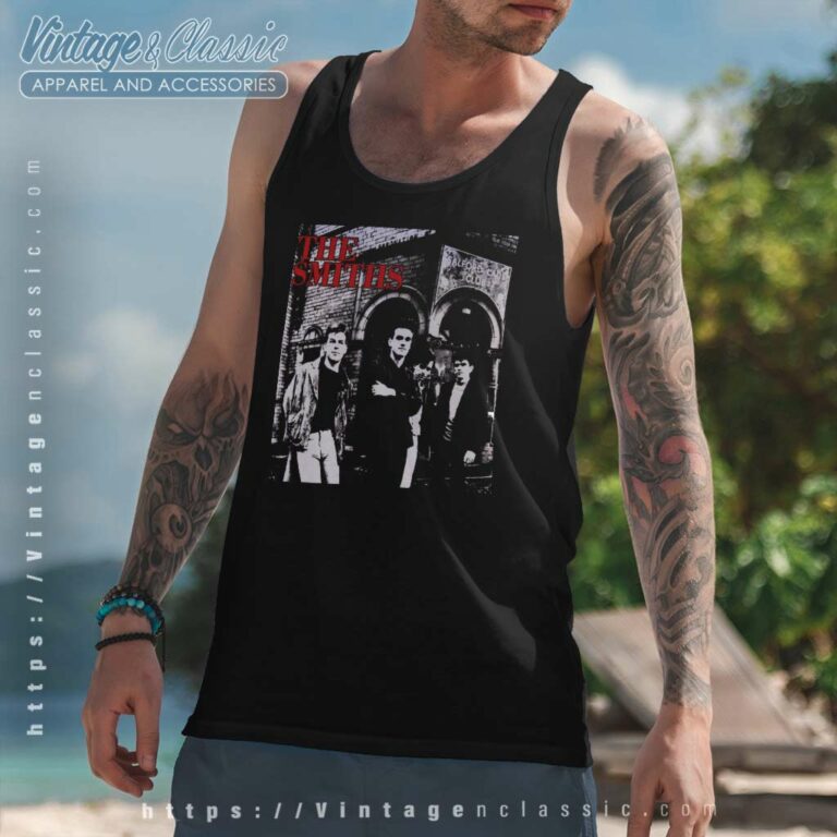 Vintage The Smiths Band Tank Top Racerback Vintage The Smiths Band Tank Top Racerback