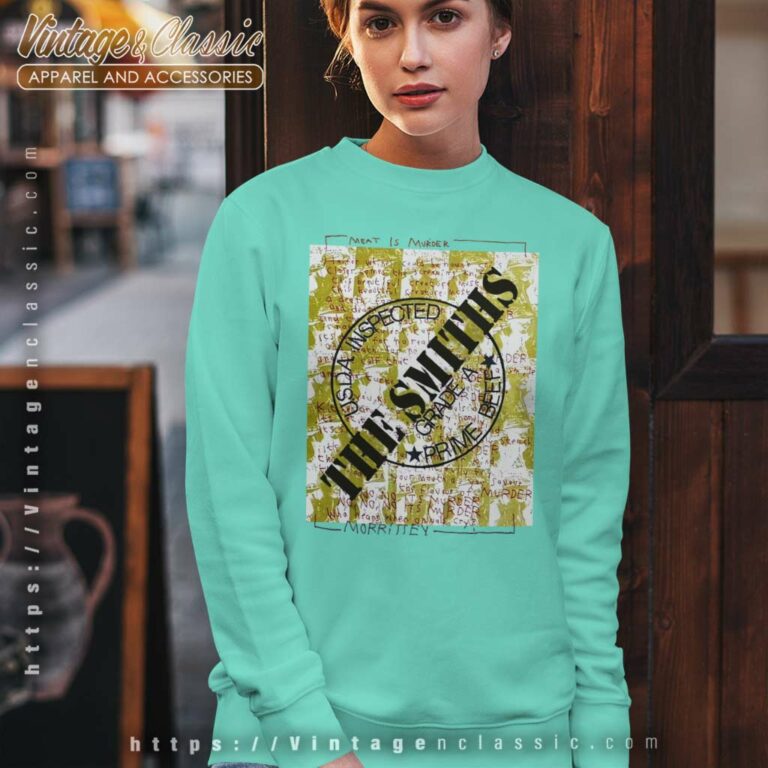 Vintage The Smiths Meat Is Murder Shirt Sweatshirt Vintage The Smiths Meat Is Murder Shirt Sweatshirt