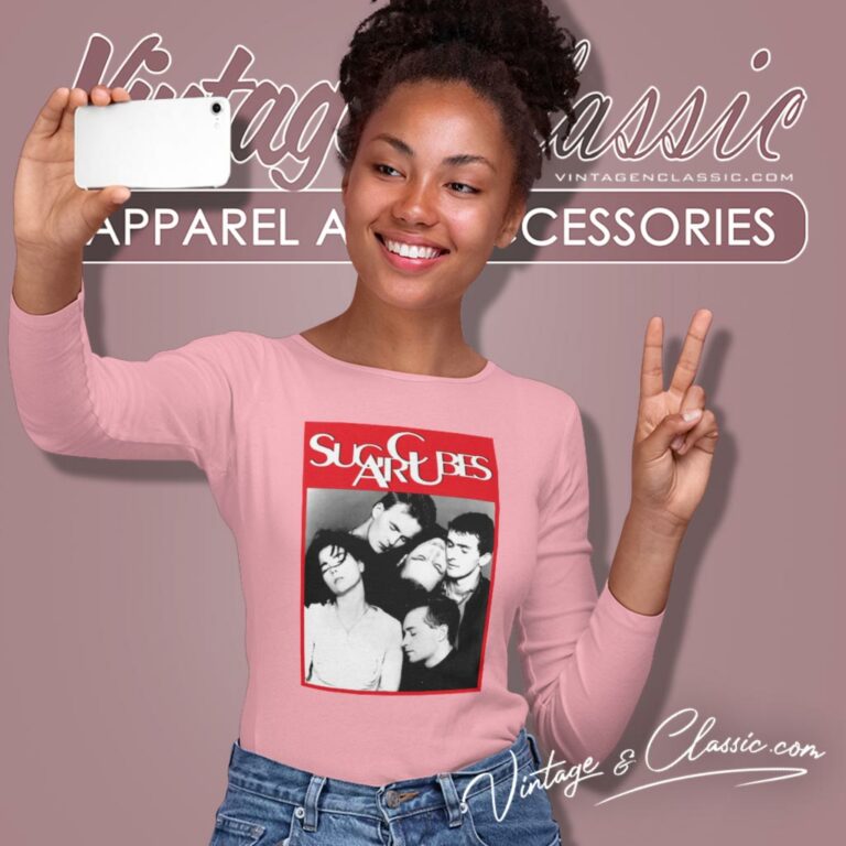 Vintage The Sugarcubes Bjork Long Sleeve Tee Vintage The Sugarcubes Bjork Long Sleeve Tee