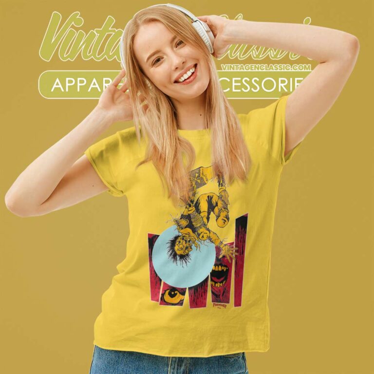 Vintage Thrasher Magazine Pushead Art Women TShirt Vintage Thrasher Magazine Pushead Art Women TShirt