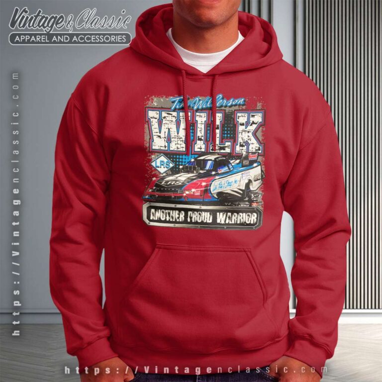 Vintage Tim Wilkerson Team Wilk Nascar Hoodie Vintage Tim Wilkerson Team Wilk Nascar Hoodie