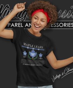 Vintage Toronto Maple Leafs 1991 Women T Shirt