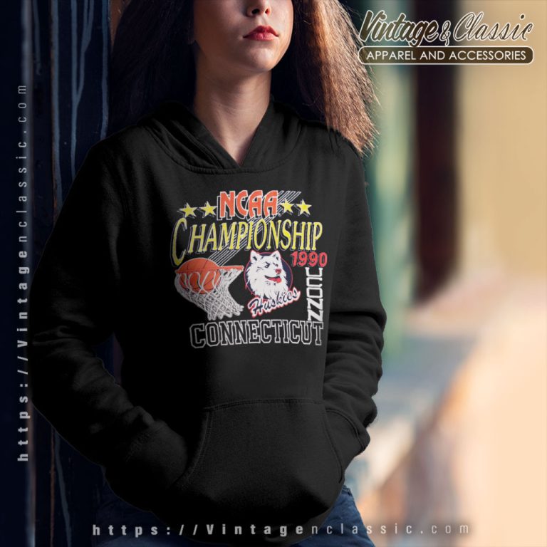 Vintage Uconn Huskies 1990 Ncaa Championship Hoodie Vintage Uconn Huskies 1990 Ncaa Championship Hoodie