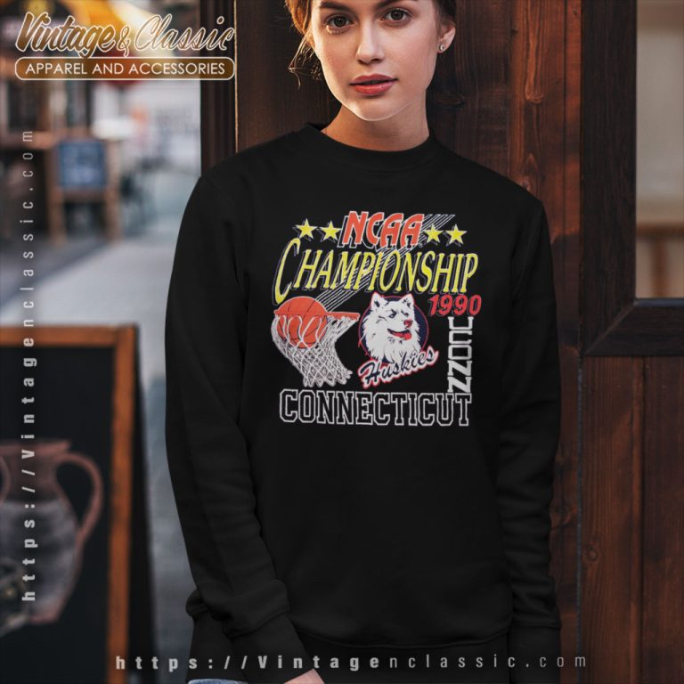 Vintage Uconn Huskies 1990 Ncaa Championship Sweatshirt Vintage Uconn Huskies 1990 Ncaa Championship Sweatshirt