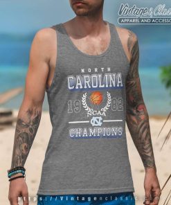 Vintage Unc Tar Heels Champions University Of North Carolina Tank Top Racerback
