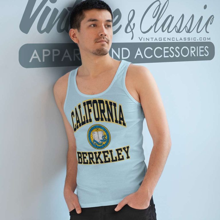 Vintage University California Berkeley Tank Top Racerback Vintage University California Berkeley Tank Top Racerback
