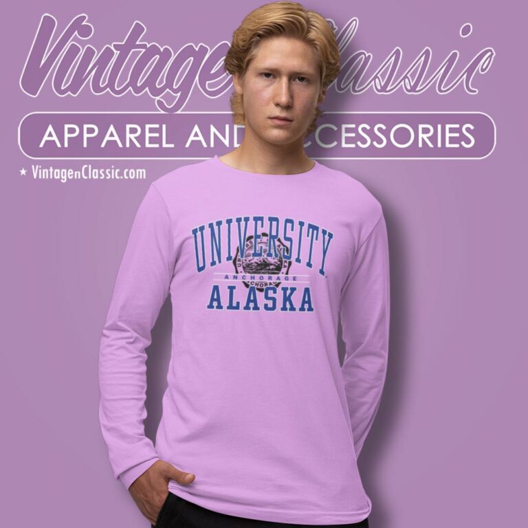 Vintage University Of Alaska Anchorage Long Sleeve Tee Vintage University Of Alaska Anchorage Long Sleeve Tee