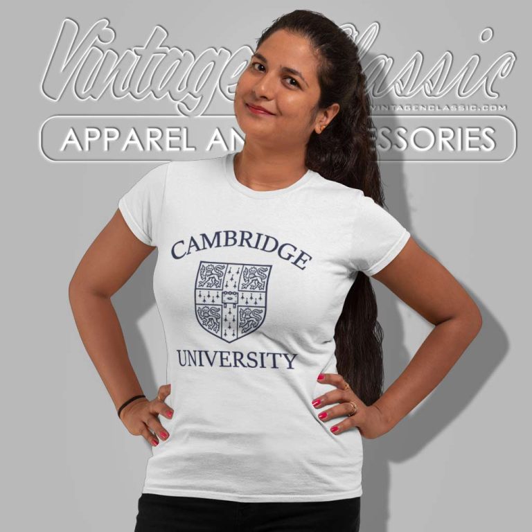 Vintage University Of Cambridge Women TShirt Vintage University Of Cambridge Women TShirt