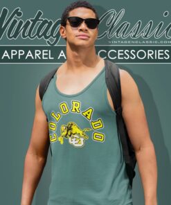 Vintage University Of Colorado Buffaloes Tank Top Racerback