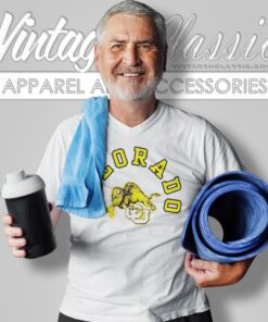 Vintage University Of Colorado Buffaloes V Neck TShirt