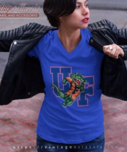 Vintage University Of Florida UF Shirt 4 Vintage University Of Florida Uf V Neck TShirt
